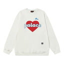 Evisu Palace Heart Logo Crewneck - White