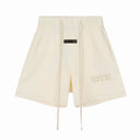 Fear of God Essentials Sweatshorts — Cream & Black