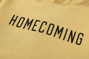 Sudadera con capucha "Homecoming" Logo de Fear of God Essentials — Amarillo