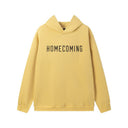 Fear of God Essentials "Homecoming" Logo Hoodie — Yellow