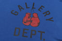 Gallery Dept Boxing Gloves Hoodie — Blue & Tan