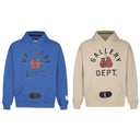 Gallery Dept Logo Zip Jacket Black and Tan
