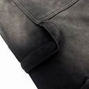 Pantalones cortos de bolsillo Godspeed Ombre — Negro/Gris