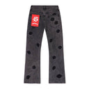 Godspeed Allover Logo Jeans — Black