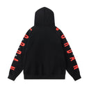 Sudadera con capucha Jordan Jumpman & Text Logo — Blanco y negro