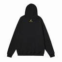 Sudadera con capucha y gráfico de zapatillas Jordan Nike Air "Ready For Takeoff" — Blanco y negro