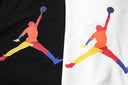 Sudadera Jordan con logo Jumpman colorido — Blanco y negro