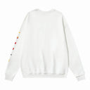 Jordan Colourful Jumpman Logo Crewneck — White & Black