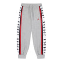 Jordan Jumpman Colorblock Sweatpants — White, Grey & Black