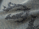 Jean skinny évasé KDNK Star Print — Gris et bleu