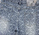 Loewe Anagram Denim Shorts in Blue, product photo 6