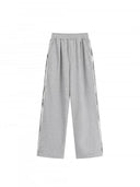 Colorblock Wide-Leg Sweatpants