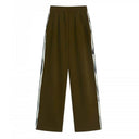 Colorblock Wide-Leg Sweatpants