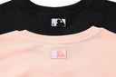 Haut à manches longues col rond Love Heart MLB – Noir, Blanc et Rose