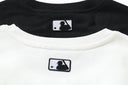 Chandail Ras du Cou Logos de l'Équipe MLB « NATIONALS » — Noir et Blanc