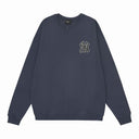 MLB Slanted NY Paisley Logo Crewneck — Black, White & Navy