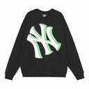 MLB New York & Detroit Vintage Crewneck — Black, White & Navy