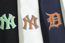 MLB New York & Detroit Vintage Crewneck — Black, White & Navy