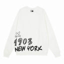 MLB NY 1903 Vintage Graffiti Crewneck — Black & White