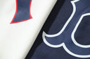 Sudadera con cuello redondo y contorno de logotipo de equipo de la MLB — Yankees y Red Sox