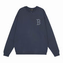 Sudadera con cuello redondo y contorno de logotipo de equipo de la MLB — Yankees y Red Sox