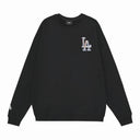 Sudadera con cuello redondo y logotipo de grafiti de la MLB — LA y NY