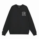 MLB Sketch Outline Logo Crewneck — Black (NY) & White (LA)