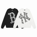 MLB team checkerboard logo crewneck