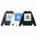MLB NY vintage text logo crewneck