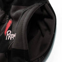 Pantalones de chándal con logo de corazón a cuadros Matty Boy — Negro/Gris