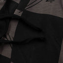 Pantalones de chándal con logo de corazón a cuadros Matty Boy — Negro/Gris