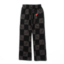 Matty Boy Checkerboard Heart Logo Sweatpants — Black/Grey