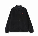 Polo Ralph Lauren Corduroy Collar Black Jacket