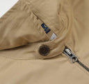 Polo Ralph Lauren Collar Zip Jacket — Khaki