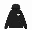 Sweat à capuche Represent Owners' Club Logo — Crème et noir