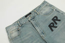 Represent "R" Logo Print Jeans