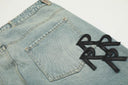 Represent "R" Logo Print Jeans