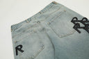 Represent "R" Logo Print Jeans