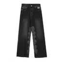 Revenge Graphic Black Denim Jeans