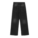 Revenge Graphic Black Denim Jeans