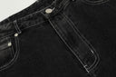 Revenge Graphic Black Denim Jeans