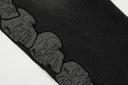 Revenge Graphic Black Denim Jeans