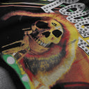 Sweat à capuche graphique strass "Bandaid" RoughPlay — Noir/Vert