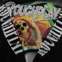 Sweat à capuche graphique strass "Bandaid" RoughPlay — Noir/Vert
