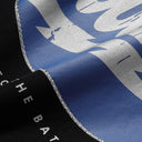 Sweat à capuche « RoughPlay Flame Portrait Logo » — Noir