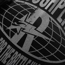 Sweat à capuche « RoughPlay Flame Portrait Logo » — Noir