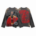 RoughPlay rocket baby wash long sleeve in grey