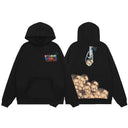 Stormi World graphic hoodie in black
