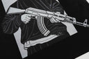 Hockey Mask Rifle Graphic Tee