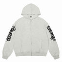 Sixpm Script Logo Zip Hoodie